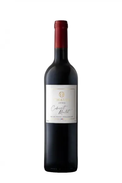 Vīns Chavin Zero Cabernet Merlot bezalko 0.75L