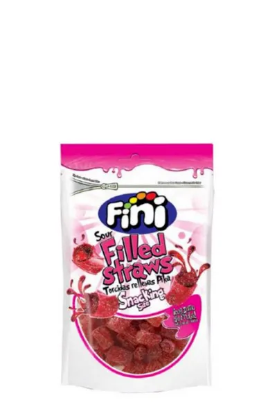 Želejkonfektes Fini Filled Straws