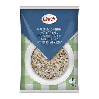 3 GRAUDU PĀRSLAS LIMOR 400G
