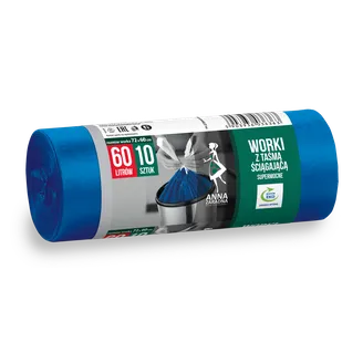 ATKR.MAISI ANNA ZARADNA AIZVELKAMI 60L 10GAB 28MKR LDPE