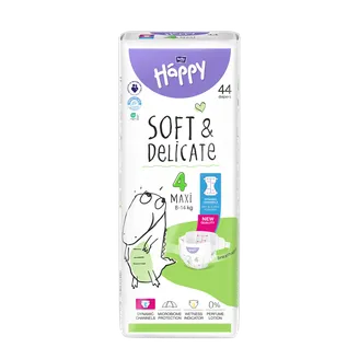 AUTIŅBIKSĪTES HAPPY MAXI S4 8-18KG 44GAB