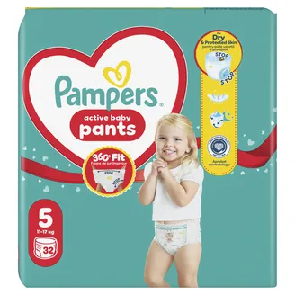 AUTIŅBIKSĪTES PAMPERS PANTS VP S5 11-17KG 32GAB