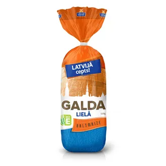 BALTMAIZE LATVIJAS MAIZNIEKS GALDA LIELĀ 500G