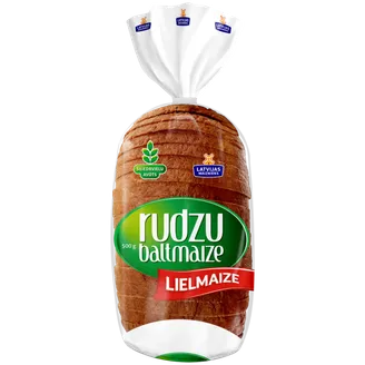 Rudzu baltmaize Lielmaize 500g