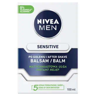 BALZAMS PĒC SKŪŠ. NIVEA FOR MEN SENSITIVE 100ML