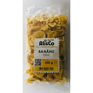 BANĀNU ČIPSI ALIS CO 200G