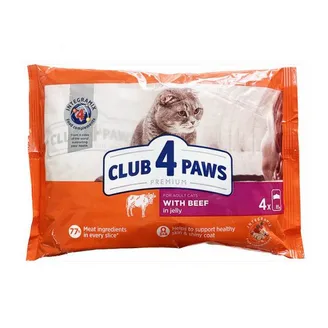 BARĪBA KAĶIEM KONS.CLUB4PAWS AR TEĻA GAĻU 85GX4
