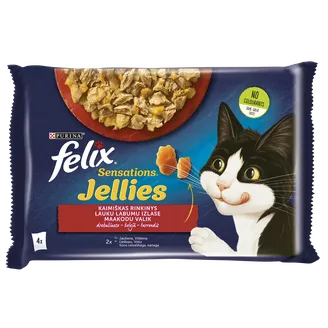 BARĪBA KAĶIEM KONS.FELIX SENSATIONS GAĻAS IZLASE 85GX4