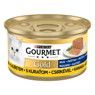 BARĪBA KAĶIEM KONS.GOURMET GOLD PASTĒTE VISTAS 85G
