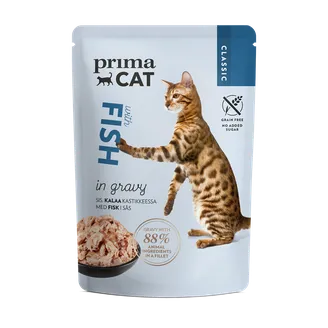 BARĪBA KAĶIEM KONS.PRIMACAT KLASIKĀS ZIVIS MĒRCĒ 85G