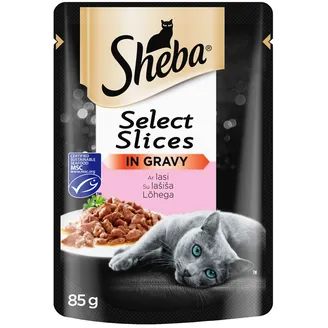 BARĪBA KAĶIEM KONS.SHEBA CUISINE AR LASI 85G