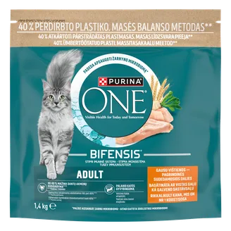 BARĪBA KAĶIEM SAUSĀ ONE AR VISTAS GAĻU 1.4KG