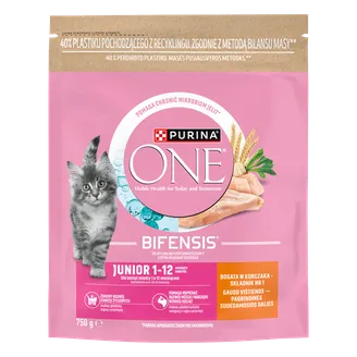 BARĪBA KAĶIEM SAUSĀ ONE JUNIOR AR VISTAS G.750G