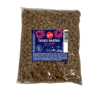 BARĪBA KAĶIEM SAUSĀ TIP TOP AR GAĻU 500G