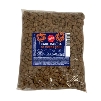 BARĪBA KAĶIEM SAUSĀ TIP TOP AR VISTU 500G