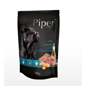 BARĪBA SUŅIEM KONS.PIPER JĒRS BURKĀNI BRŪNIE RĪSI 500G
