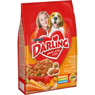 BARĪBA SUŅIEM SAUSĀ DARLING VISTA-DĀRZEŅI 3KG