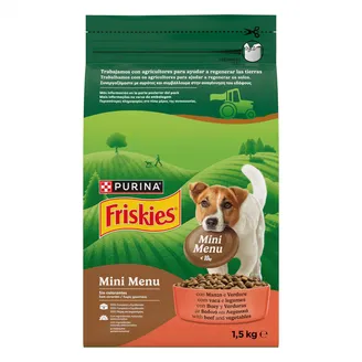 BARĪBA SUŅIEM SAUSĀ FRISKIES MINI VISTA 1.5KG