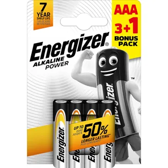 BATERIJAS ENERGIZER BASE AAA 3+1 GAB