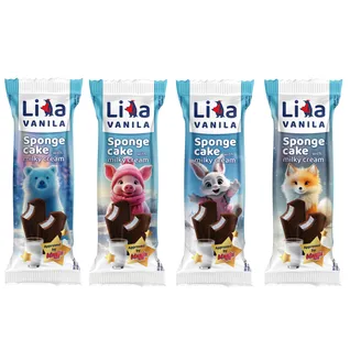BATONIŅŠ LILA VANILA AR PIENA PILDĪJUMU 30G