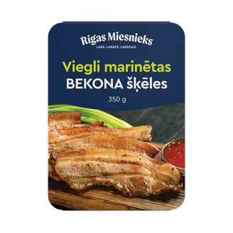 BEKONS RM VIEGLI MARINĒTS ŠĶĒLES 350G
