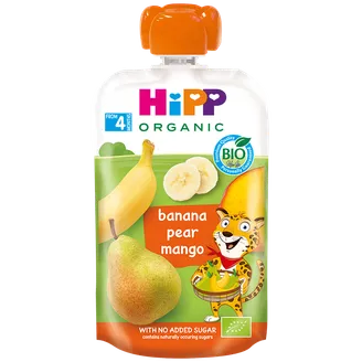 BIEZENIS HIPP BANĀNU BUMBIERU MANGO 4+ 100G