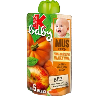 BIEZENIS KUBUŠ BABY ĀBOLU BURKĀNU ĶIRBJU 5+ 100G