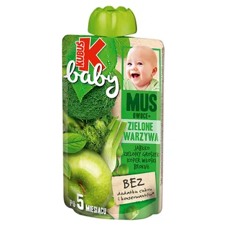BIEZENIS KUBUŠ BABY ĀBOLU FENHEĻA BROKOĻU ZAĻO ZIRN.5+ 100G