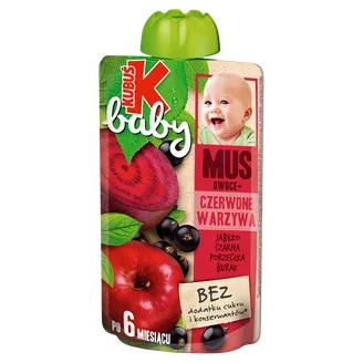 BIEZENIS KUBUŠ BABY ĀBOLU UPEŅU BIEŠU 6+ 100G