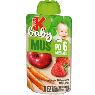 BIEZENIS KUBUŠ BABY ĀBOLU ZEMEŅU BURKĀNU 6+ 100G