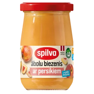 BIEZENIS SPILVA ĀBOLU AR PERSIKIEM UN SALDO KRĒJUMU 300G
