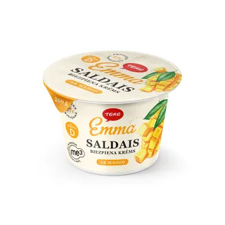 Biezpiena krēms EMMA mango 200g