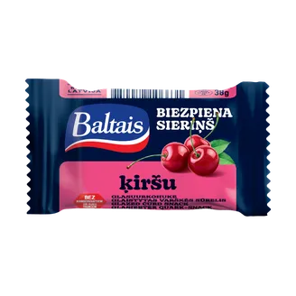 Biezpiena sieriņš BALTAIS ķiršu 38g