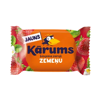 BIEZPIENA SIERIŅŠ KĀRUMS AR ZEMEŅU GARŠAS GLAZŪRU 45G
