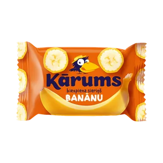 BIEZPIENA SIERIŅŠ KĀRUMS BANĀNU 45G