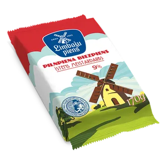 Biezpiens Limbažu piens 9% 170g