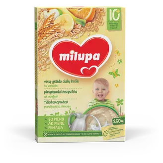 BIEZPUTRA PILNGRAUDU MILUPA AUGĻU 10+ 250G