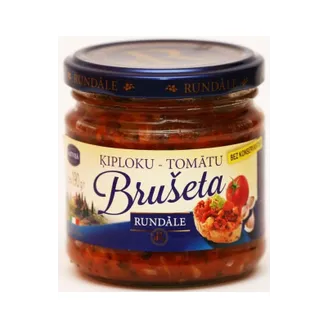BRUŠETA RUNDĀLE ĶIPLOKU TOMĀTU 190G