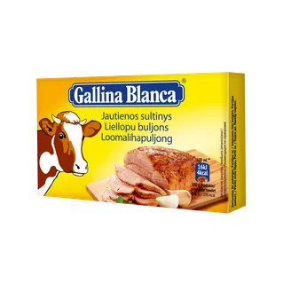 BULJONS GALLINA BLANCA LIELLOPU GAĻAS 10GX8