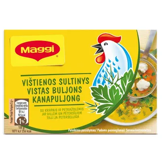 BULJONS MAGGI VISTAS AR DILLĒM PĒTERSĪĻIEM 8X10G