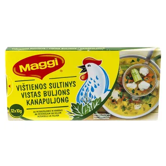 BULJONS MAGGI VISTAS AR DILLĒM UN PĒTERSĪĻIEM 12X10G