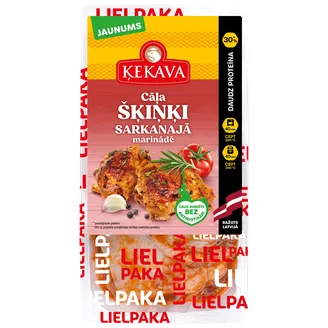 CĀĻA ŠĶIŅĶI ĶEKAVA AR MUGURU SARKANAJĀ MAR. LIELPAKA APT.1KG