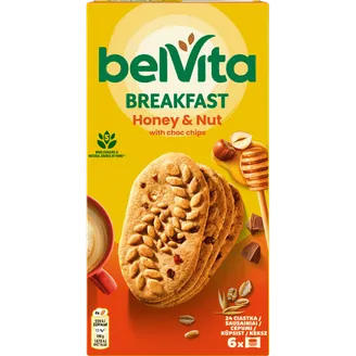 CEPUMI BELVITA AR RIEKSTIEM UN MEDU 300G