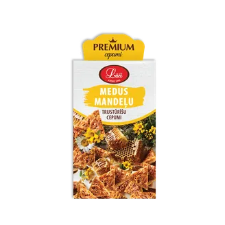 CEPUMI LĀČI MANDEĻU MEDUS TRIJSTŪRĪŠI 150G