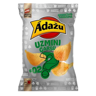 ČIPSI ĀDAŽU AR GARŠVIELĀM NR.2 130G