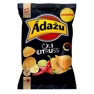 ČIPSI ĀDAŽU ČILI UN CITRUSS 130G