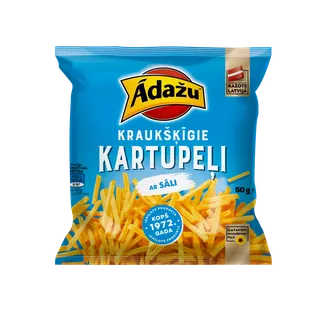 ČIPSI ĀDAŽU KARTUPEĻU SALMIŅI 50G