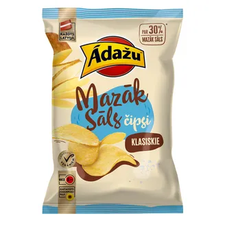 ČIPSI ĀDAŽU KLASISKIE 130G