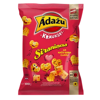 ČIPSI ĀDAŽU SIRSNIŅAS 100G