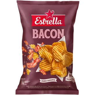 ČIPSI ESTRELLA AR BEKONA GARŠU 130G